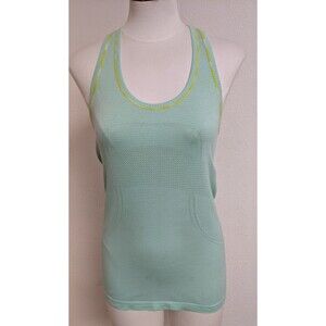 Women's LULULEMON Swiftly Green Tank Athletic Racerback Tank Top 6
